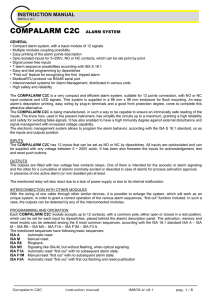 COMPALARM C2C ALARM SYSTEM