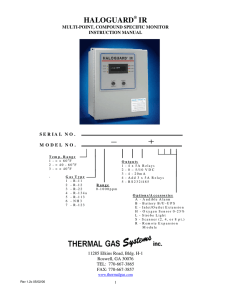 haloguard® ir - Thermal Gas Systems