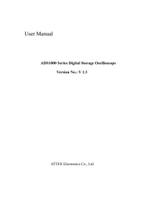 ADS1000 User Manual