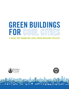 a guide for advancing local green building policies