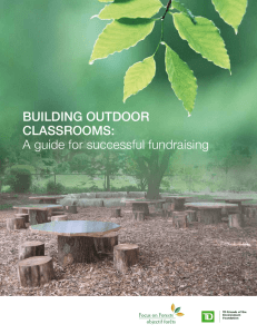 BUILDING OUTDOOR CLASSROOMS: A guide for successful