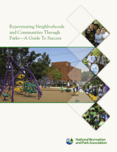 Rejuvenating Neighborhoods and Communities through
