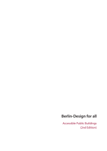 Berlin - Design for all - Accessible Public Buildings (2nd Edition)