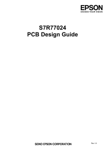 S7R77024 PCB Design Guide