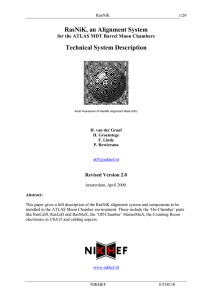 RasNiK, an Alignment System Technical System Description