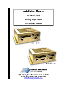 Installation Manual - UTC Aerospace Systems