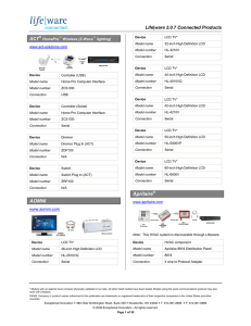 ware 2.0.7 Connected Products