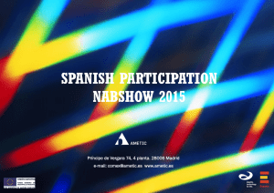 spanish participation nabshow 2015