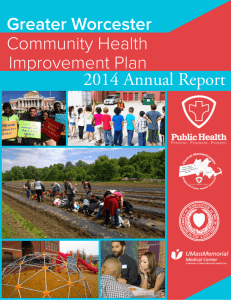 Greater Worcester Community Health Improvement Plan 2014
