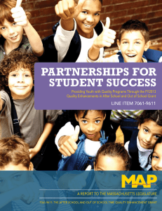 partnerships for student success