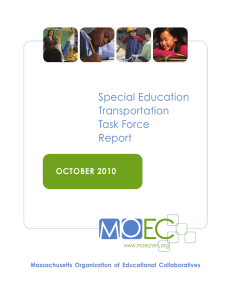 Special Education Transportation Task Force Report