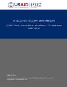 2015 SPEED Report 007 Analysis of the Power Crisis and its Impact