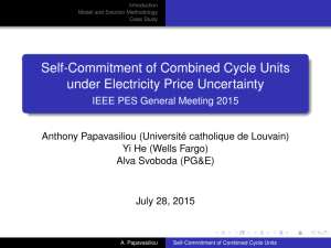 Self-Commitment of Combined Cycle Units
