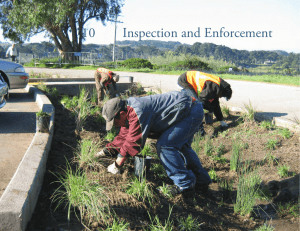 Chapter 10: Inspection and Enforcement