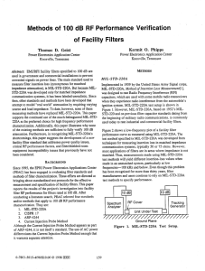 Methods of 100dB RF Performance Verification of Facility