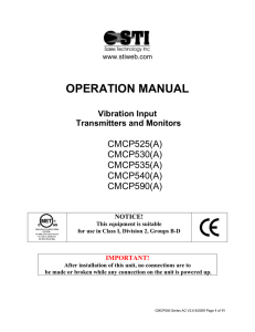 OPERATION MANUAL - Reliability Direct