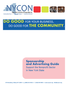 do good for the community. - New York Council of Nonprofits