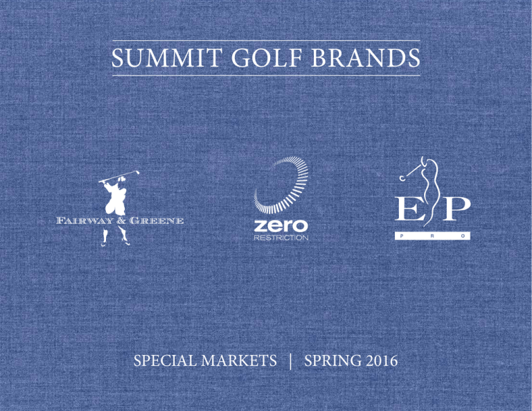 SUMMIT GOLF BRANDS