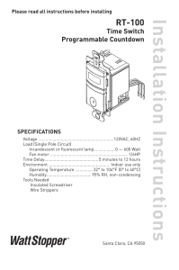 Installation Instructions