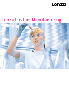 Custom Manufacturing Overview