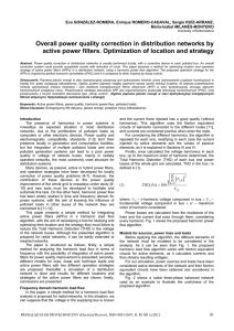 Overall power quality correction in distribution networks by active