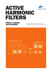 active harmonic filters - Merus Power Dynamics Oy