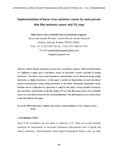 Dynamic linearization of non linear device using mixer of analog