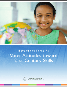 Voter Attitudes toward 21st Century Skills