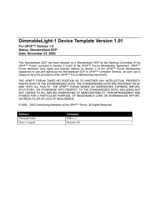 DimmableLight V1.0