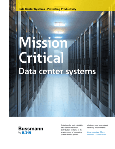 Data center systems - Sandhills Publishing