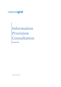 Information Provision Consultation