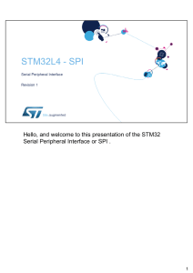 Hello, and welcome to this presentation of the STM32 Serial