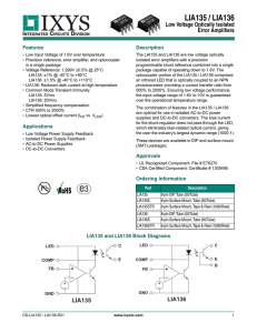 LIA135 / LIA136