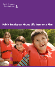 Public Employees Group Life Insurance Plan - PEBA