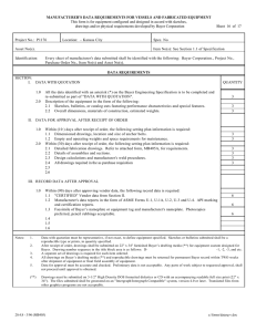 Appendix F/Centrifuge Data Requirements