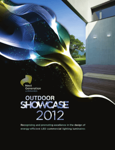 Outdoor Showcase Catalog - Next Generation Luminaires