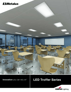 LED Troffer Series - Viking Electric Supply