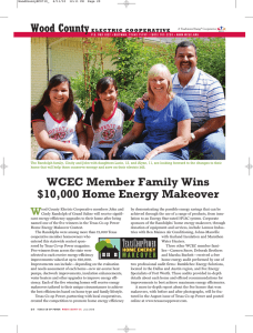 WCEC Member Family Wins $10,000 Home Energy Makeover