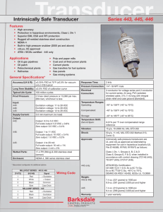 Series 443, 445, 446 Datasheet