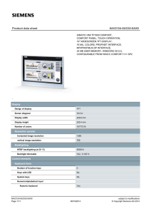 Product data sheet 6AV2124-0UC02-0AX0