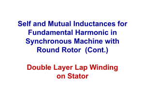 14 Inductances II and Steady State Analysis of Synchronous Machine