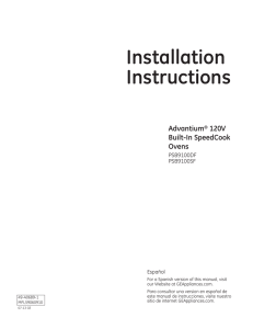 Installation Instructions - Products