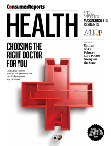 CHOOSING THE RIGHT DOCTOR FOR YOU