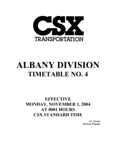 CSX Albany Div ETT #4 11-1-2004