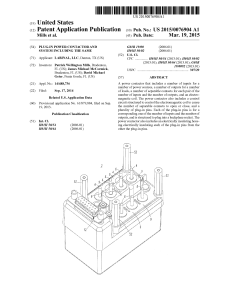 Plug-in power contactor and system including the same