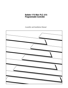 1772-6.6.1, Bulletin 1772 Mini-PLC