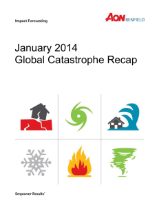 January 2014 Global Catastrophe Recap