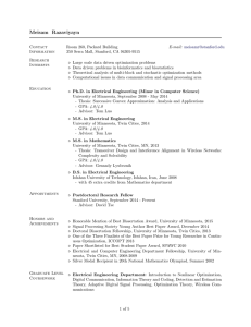 PDF copy of CV - Stanford University