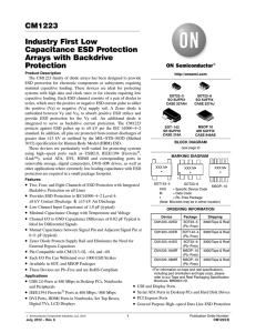 CM1223 - ON Semiconductor