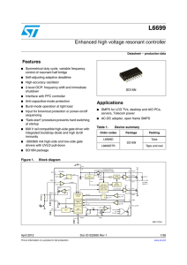 Enhanced high-voltage resonant controller